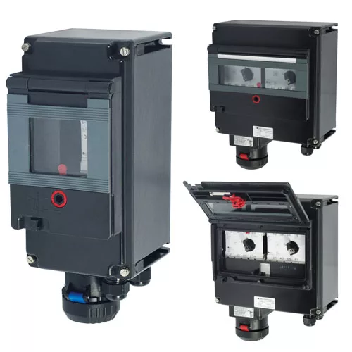 GHG6190001R0009 RCD/MCB 保护的防爆插座